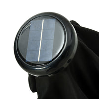 Thumbnail for Sonnenschirm mit LED-Leuchten und Stahlmast 300 cm Schwarz