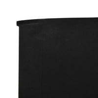 Thumbnail for 9-teiliges Windschutzgewebe 1200 x 120 cm Schwarz
