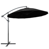 Thumbnail for Ampelschirm Schwarz 3 m Aluminium-Mast