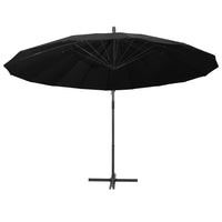Thumbnail for Ampelschirm Schwarz 3 m Aluminium-Mast