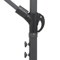 Thumbnail for Ampelschirm Schwarz 3 m Aluminium-Mast