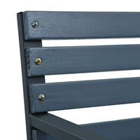 Thumbnail for Gartenstühle 2 Stk. Grau Holz