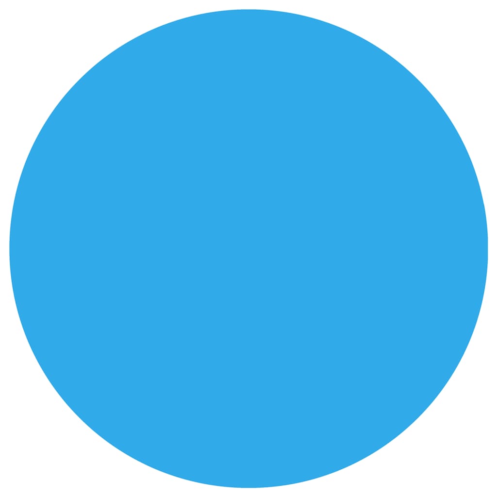 Poolabdeckung Blau 356 cm PE