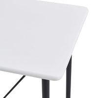 Thumbnail for Bartisch Weiß 120 x 60 x 110 cm MDF