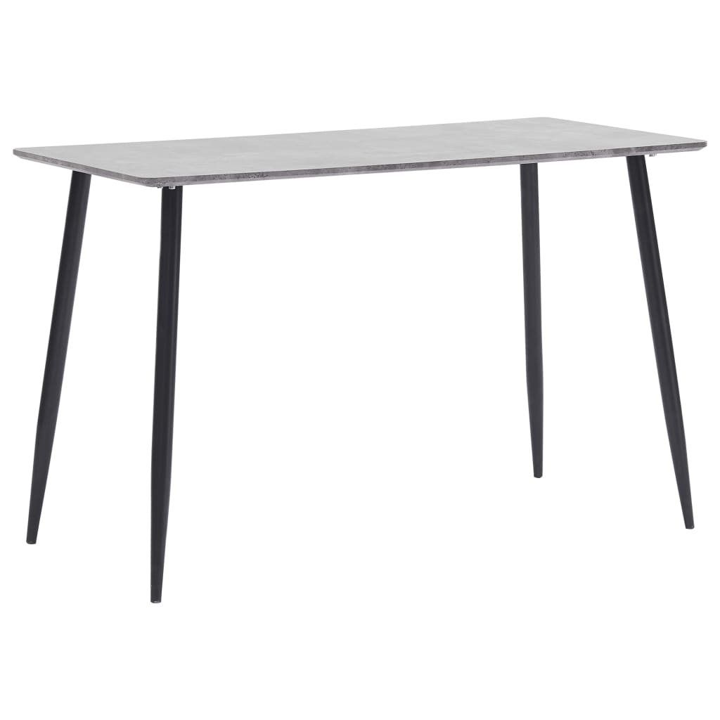 Esstisch Grau 120 x 60 x 75 cm MDF