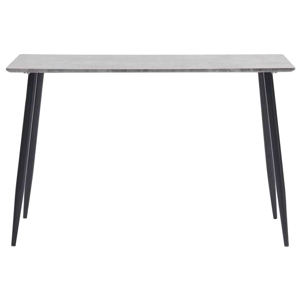 Esstisch Grau 120 x 60 x 75 cm MDF