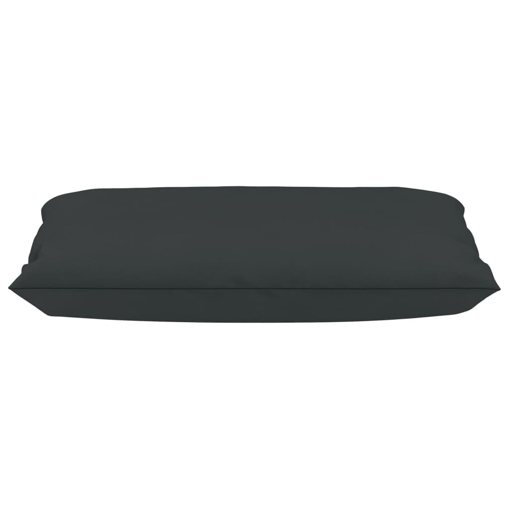 Palettensofa-Auflagen 4 Stk. Anthrazit Stoff