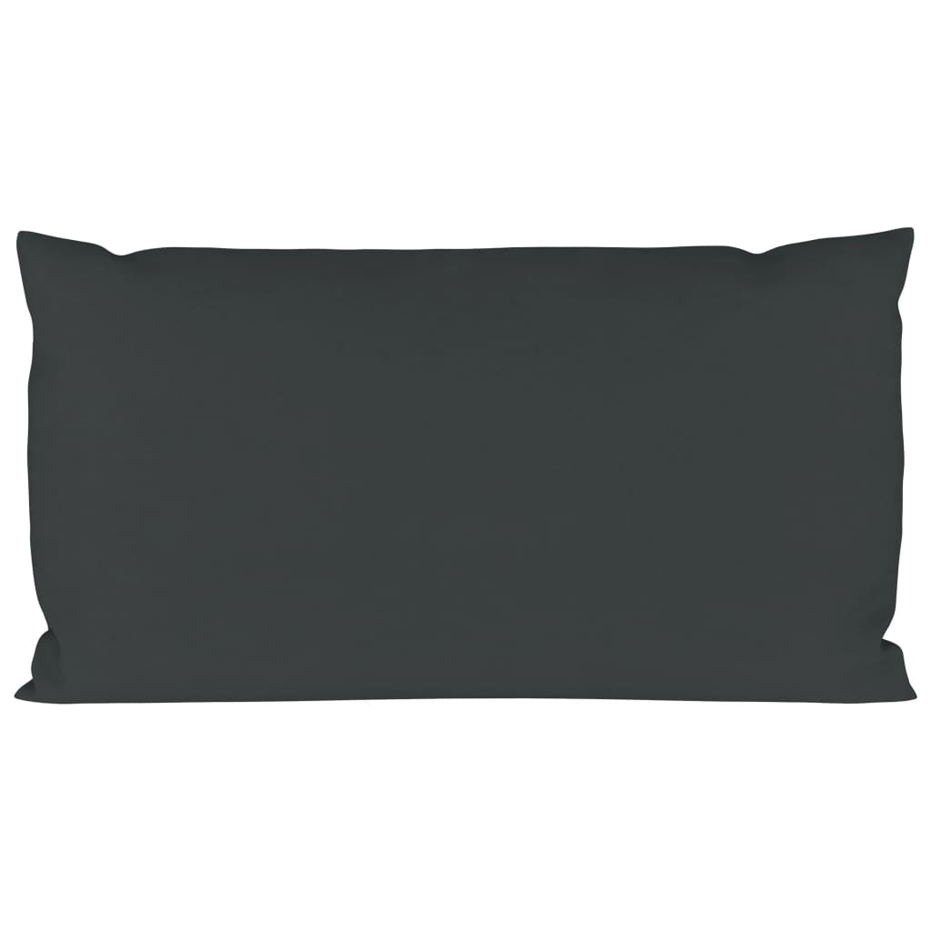 Palettensofa-Auflagen 4 Stk. Anthrazit Stoff