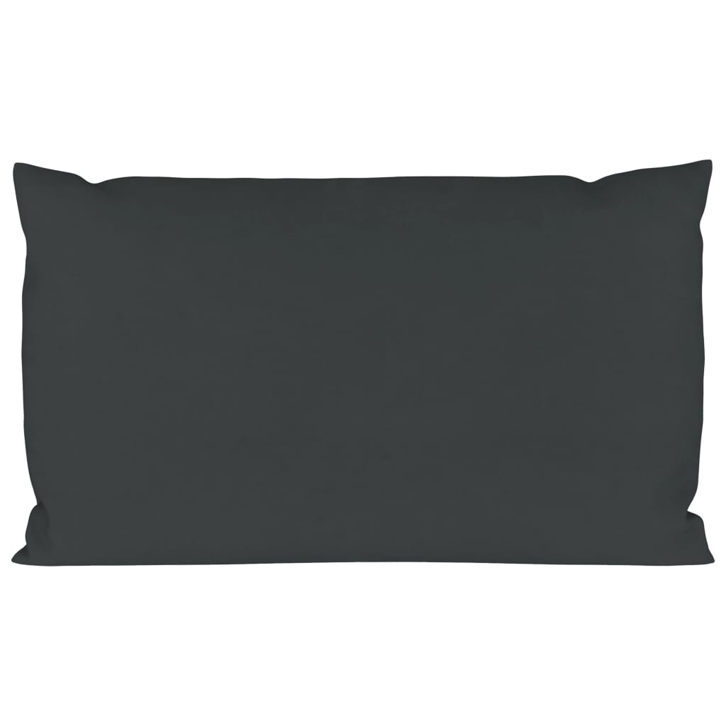 Palettensofa-Auflagen 4 Stk. Anthrazit Stoff