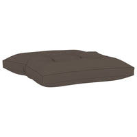 Thumbnail for Palettenkissen 60 x 61 x 10 cm Taupe