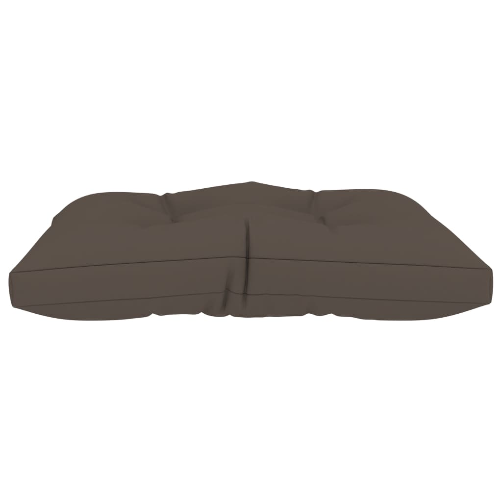 Palettenkissen 60 x 61 x 10 cm Taupe