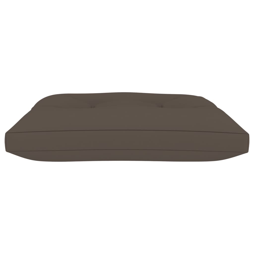 Palettenkissen 60 x 61 x 10 cm Taupe