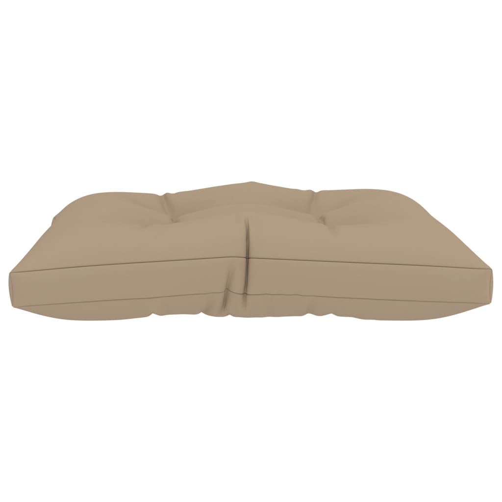 Palettenkissen 60 x 61 x 10 cm Beige