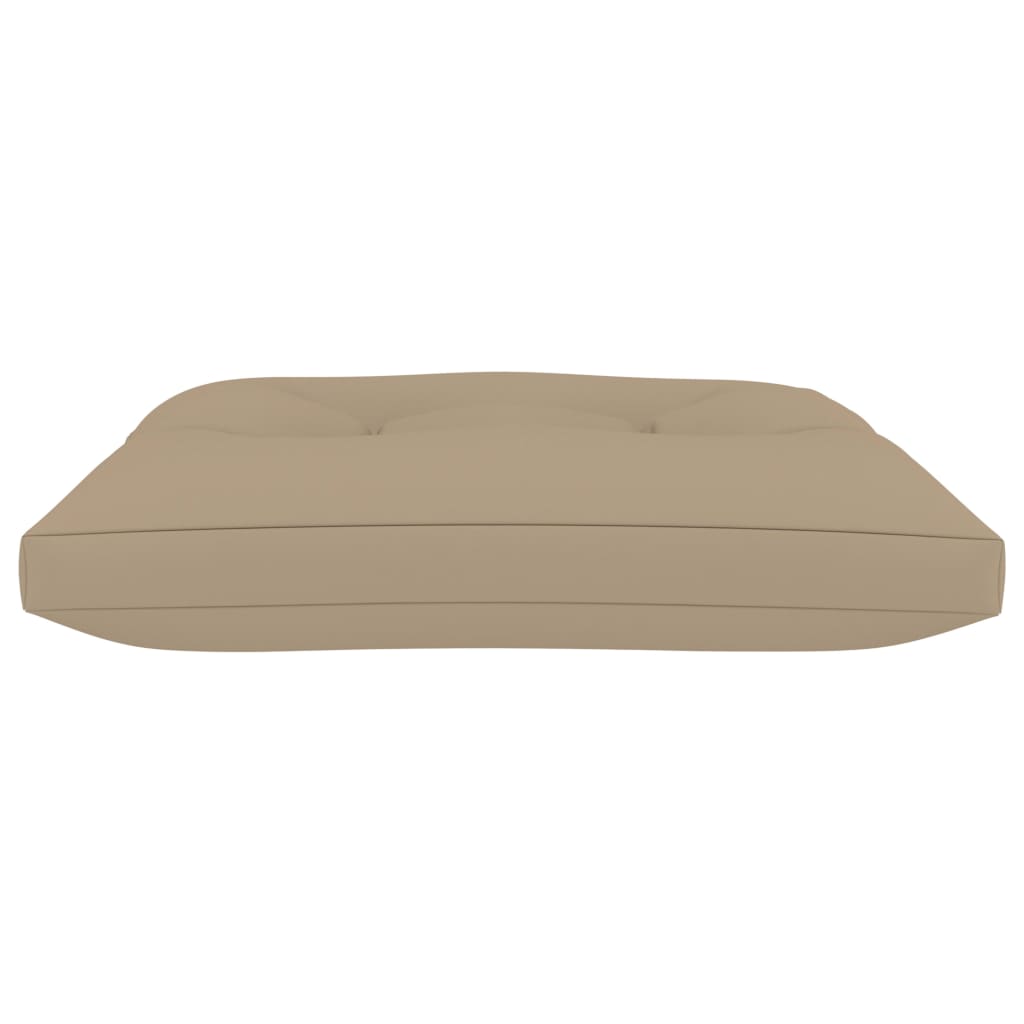 Palettenkissen 60 x 61 x 10 cm Beige