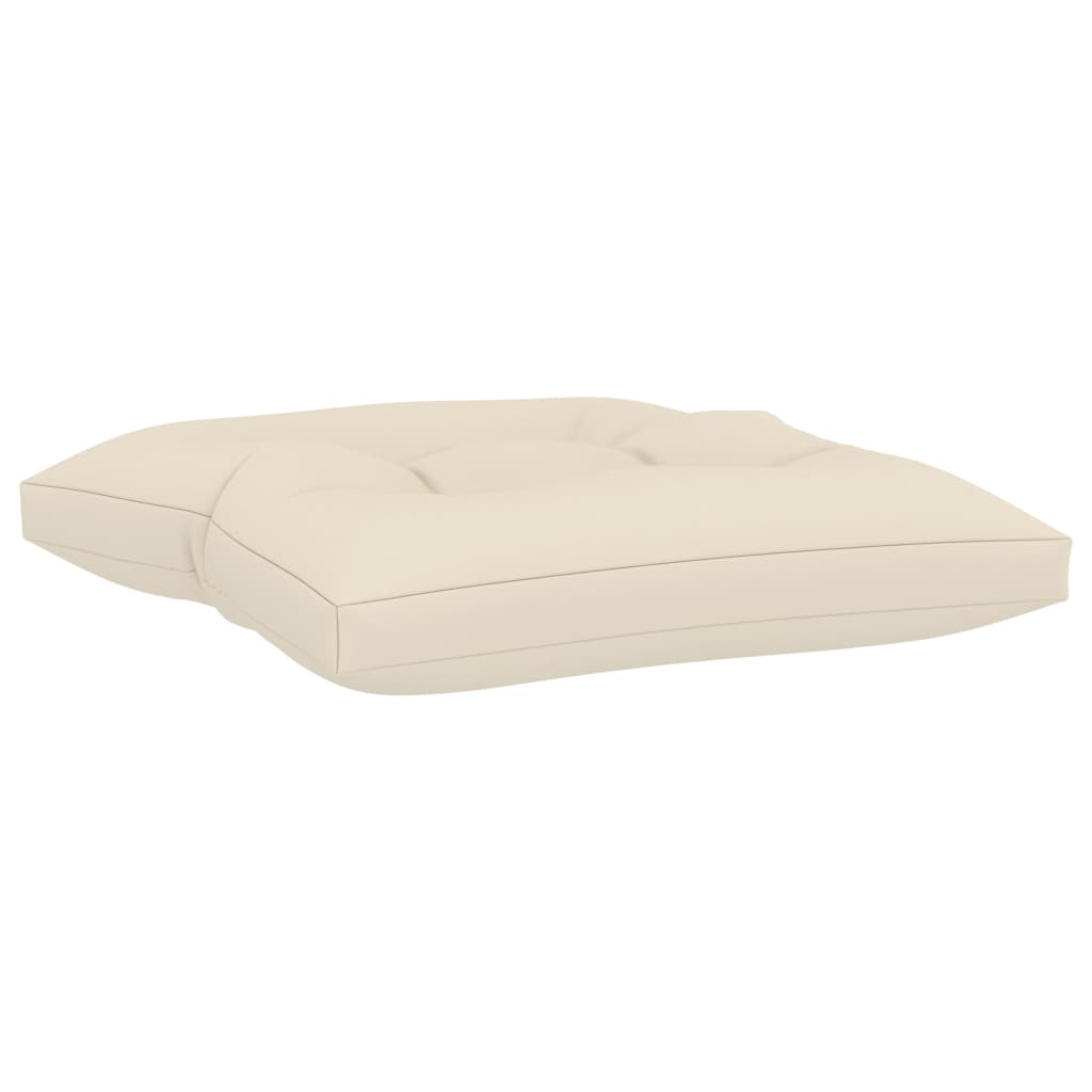 Palettenkissen 60x61x10 cm Creme
