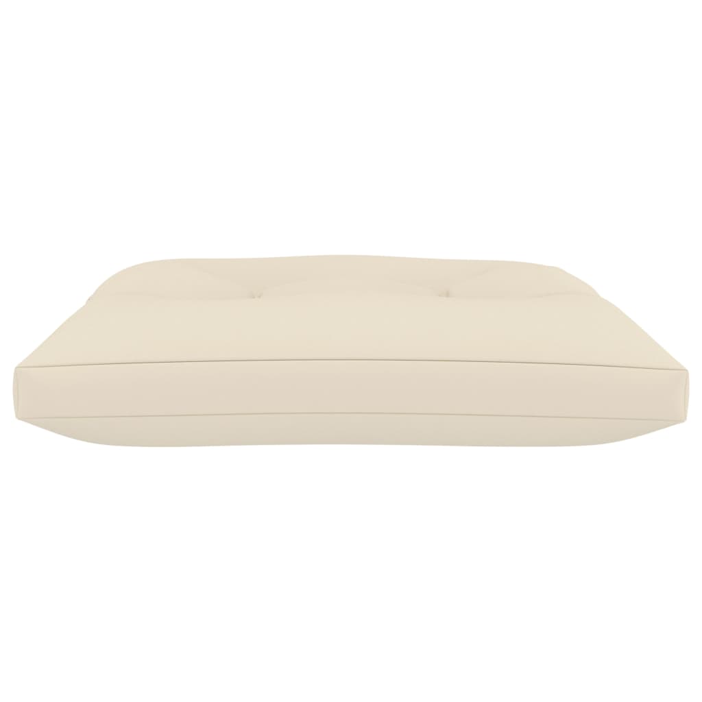 Palettenkissen 60x61x10 cm Creme