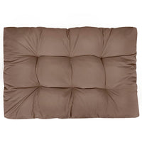 Thumbnail for Garten-Sitzkissen Taupe 120x80x10 cm Stoff