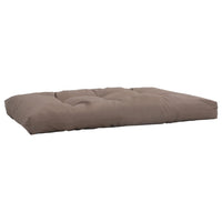 Thumbnail for Garten-Sitzkissen Taupe 120x80x10 cm Stoff