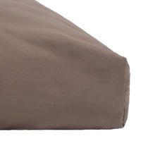 Thumbnail for Garten-Sitzkissen Taupe 120x80x10 cm Stoff