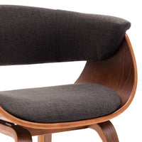 Thumbnail for Esszimmerstühle 2 Stk. Grau Bugholz und Stoff