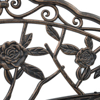 Thumbnail for Bistro-Bank 100 cm Bronze Aluminiumguss
