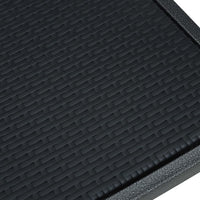 Thumbnail for Gartenstühle 2 Stk. Schwarz Kunststoff Rattan-Optik