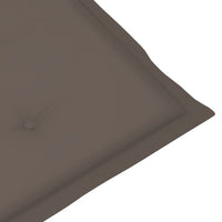 Thumbnail for Gartenstuhlauflagen 4 Stk. Taupe 120x50x3 cm