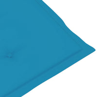 Thumbnail for Gartenstuhlauflagen 2 Stk. Blau 100x50x3 cm