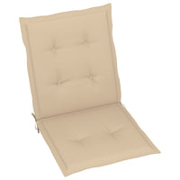 Thumbnail for Gartenstuhlauflagen 2 Stk. Beige 100x50x3 cm