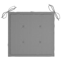 Thumbnail for Gartenstuhl-Kissen 4 Stk. Grau 40×40×3 cm