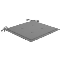 Thumbnail for Gartenstuhl-Kissen 4 Stk. Grau 40×40×3 cm