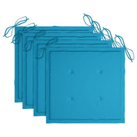 Thumbnail for Gartenstuhl-Kissen 4 Stk. Blau 40x40x3 cm
