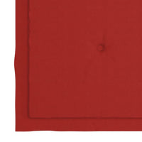 Thumbnail for vidaXL Gartenstuhl-Kissen 4 Stk. Rot 40x40x3 cm Oxford-Gewebe
