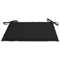 Thumbnail for Gartenstuhl-Kissen 4 Stk. Schwarz 40x40x3 cm Oxford-Gewebe