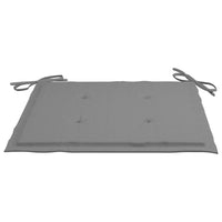 Thumbnail for Gartenstuhl-Kissen 2 Stk. Grau 50×50×3 cm