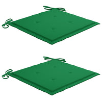 Thumbnail for Gartenstuhl-Kissen 2 Stk. Grün 50×50×3 cm