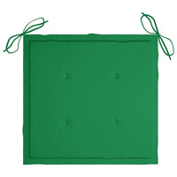 Thumbnail for Gartenstuhl-Kissen 2 Stk. Grün 50×50×3 cm