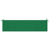 Thumbnail for Gartenbank-Auflage Grün 200x50x3 cm Oxford-Gewebe