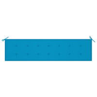 Thumbnail for Gartenbank-Auflage Blau 200x50x3 cm