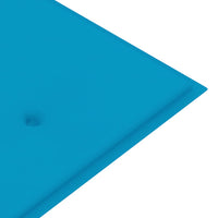 Thumbnail for Gartenbank-Auflage Blau 200x50x3 cm