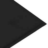 Thumbnail for Gartenbank-Auflage Schwarz 120x50x3 cm