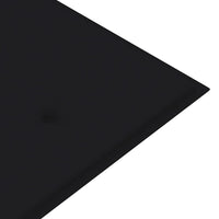 Thumbnail for Gartenbank-Auflage Schwarz 180x50x3 cm