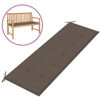 Thumbnail for Gartenbank-Auflage Taupe 150x50x3 cm