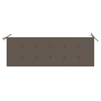Thumbnail for Gartenbank-Auflage Taupe 150x50x3 cm