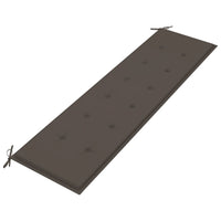 Thumbnail for Gartenbank-Auflage Taupe 180x50x3 cm