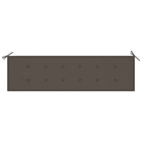 Thumbnail for Gartenbank-Auflage Taupe 180x50x3 cm