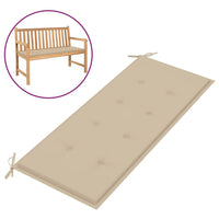 Thumbnail for Gartenbank-Auflage Beige 120x50x3 cm