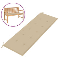 Thumbnail for Gartenbank-Auflage Beige 150x50x3 cm