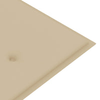 Thumbnail for Gartenbank-Auflage Beige 180x50x3 cm