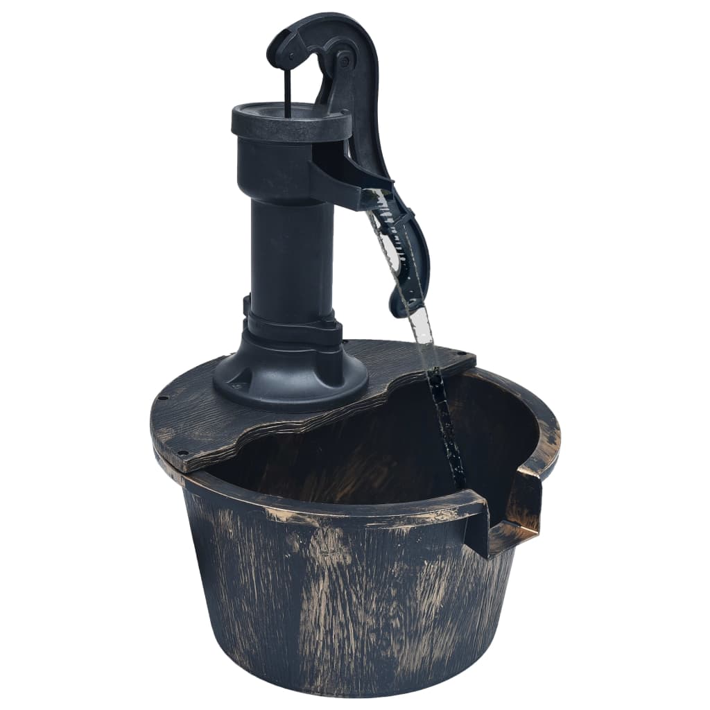 Gartenbrunnen mit Pumpe